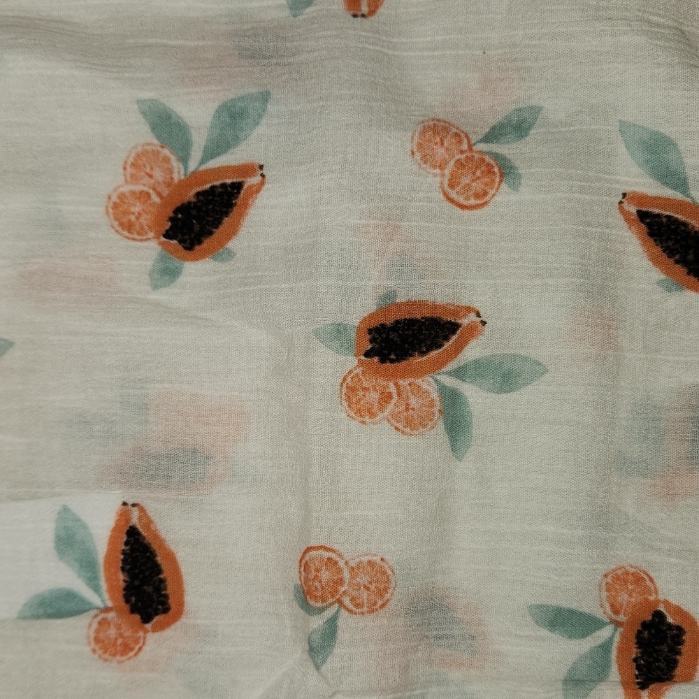 LOFT Beach Papaya Tie Strap Swing Dress, size M - Picture 13 of 13